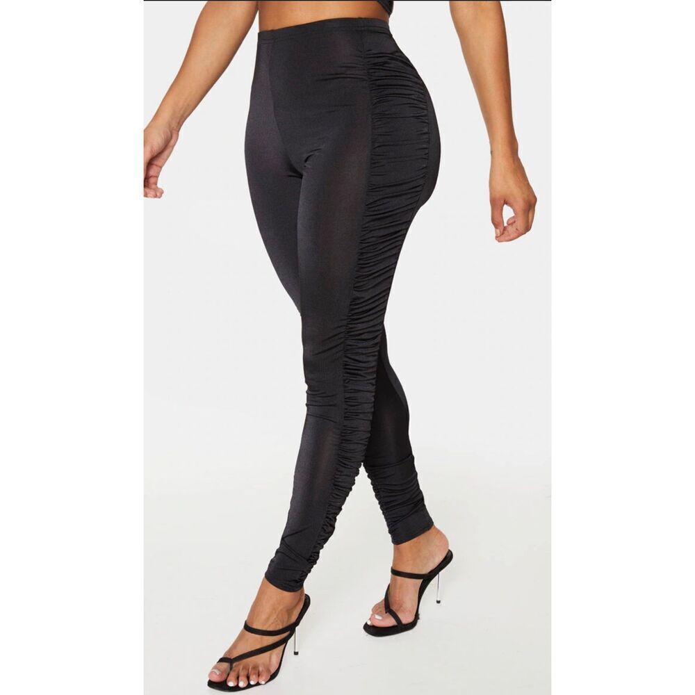 Pretty Little Thing Mesh Panel Leggings